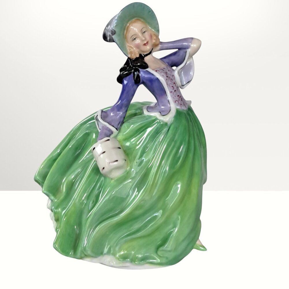 Royal Doulton Porcelain Autumn Breezes HN 1913 Figurine Woman